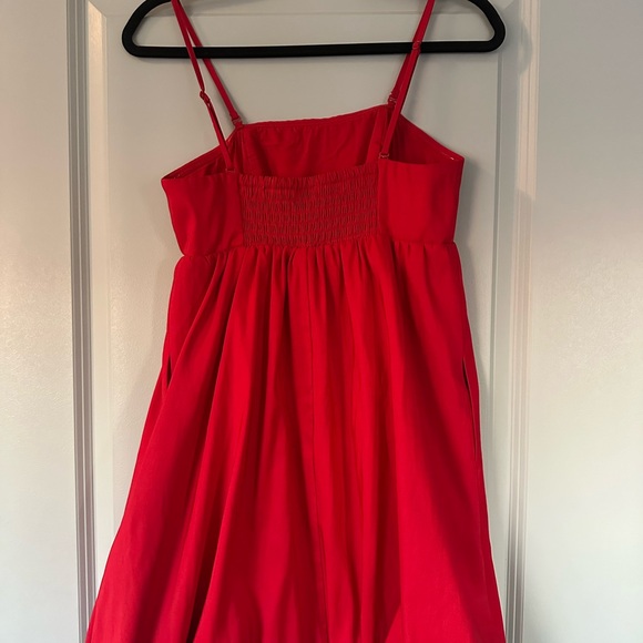 Red Mini Dress - Picture 2 of 3